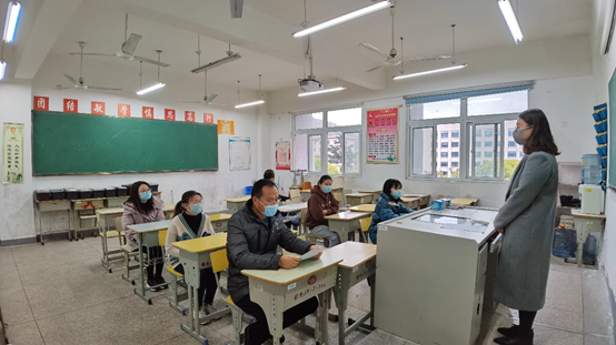 机电工程学院进行第二次防疫应急演练