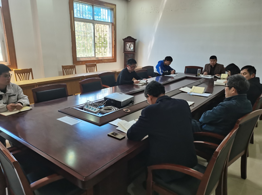 机械教研室党支部集中学习《中国共产党简史》