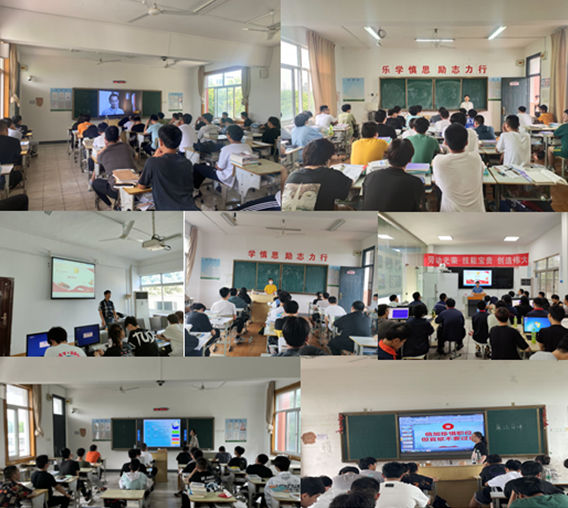 数模教研室党支部开展廉政文化进班级活动