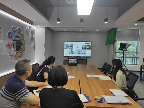 我校与韩国航空大学开展线上交流