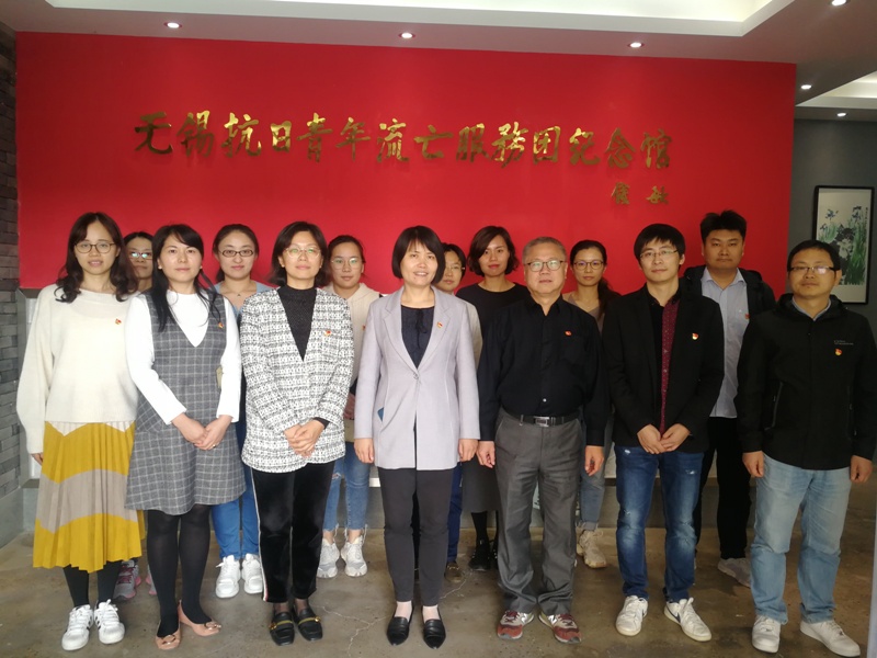 船舶工程学院党总支参观“锡流”服务团纪念馆