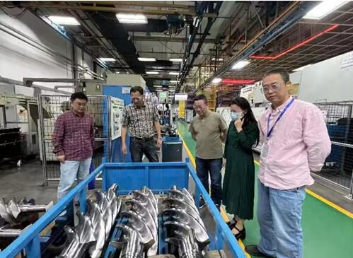 机械工程学院赴江森自控空调冷冻设备(无锡)有限公司调研