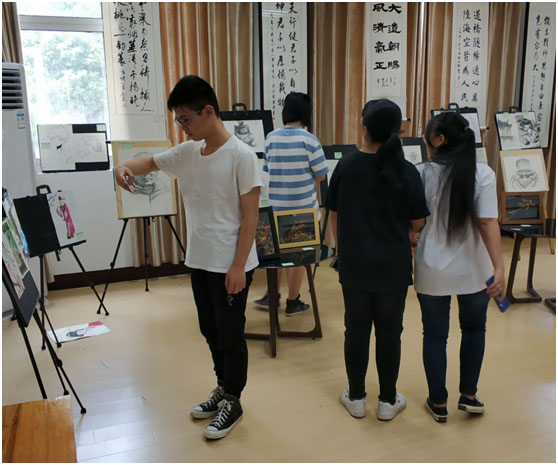 信息管理学院举办绘图竞赛优秀学生作品展